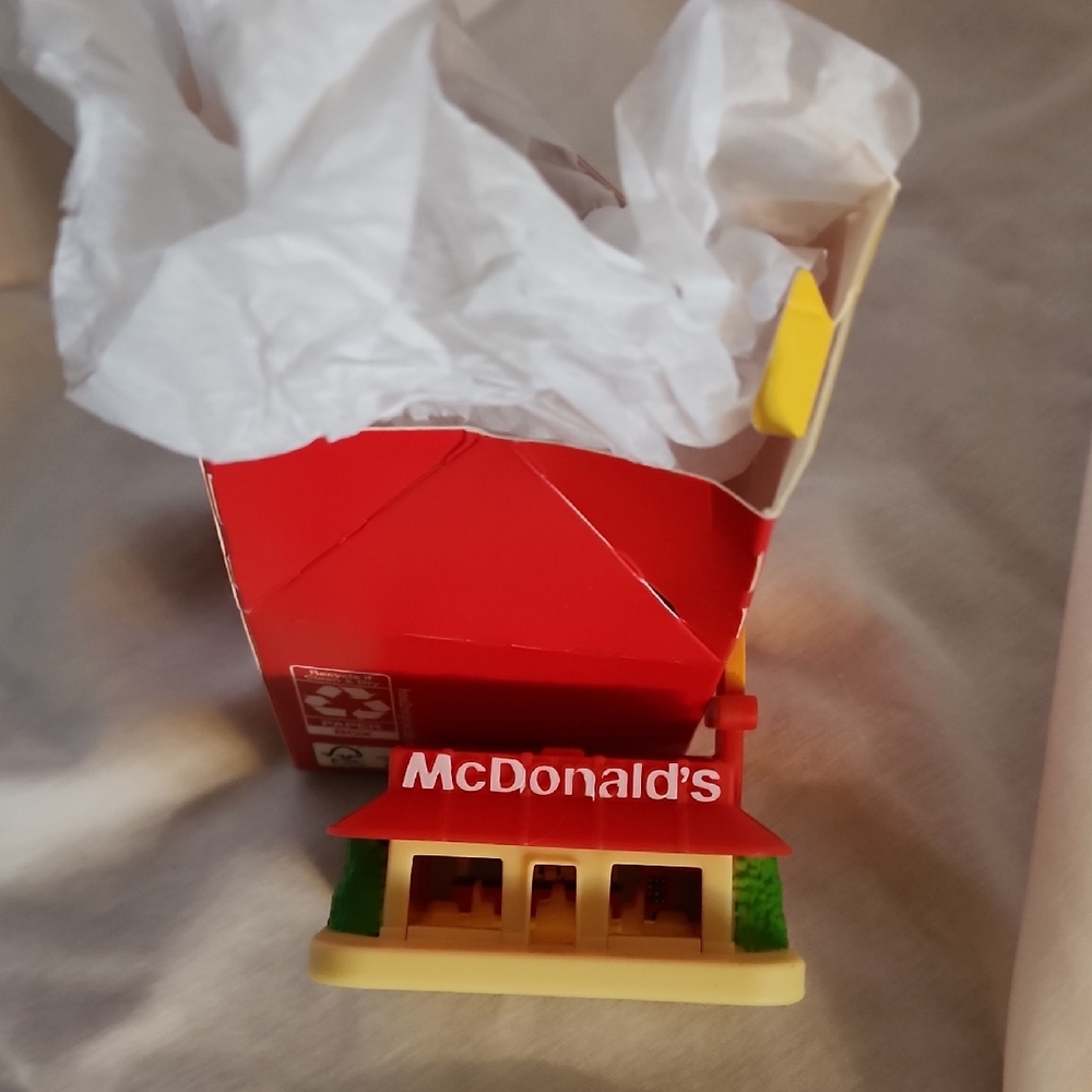 McDonald's Red and Yellow Toy Box